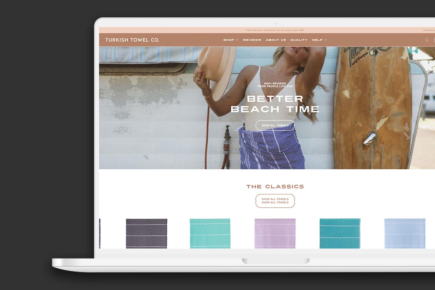SEO project for Turkish Towel Co