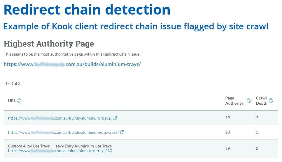 Why eliminating redirect chains on your business website can improve your Google ranking