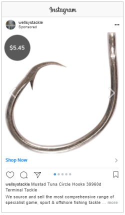 Instagram Product Ad Example